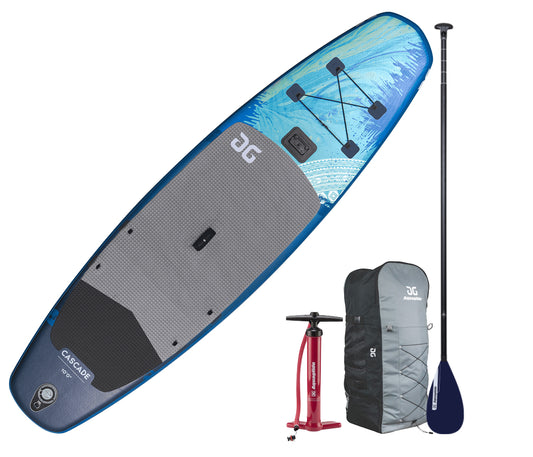Aquaglide Cascade 10'0" Inflatable Paddle Board SUP Package