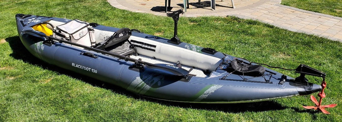 Guide: How to outfit your Aquaglide Blackfoot Angler Inflatable Kayak for Fishing