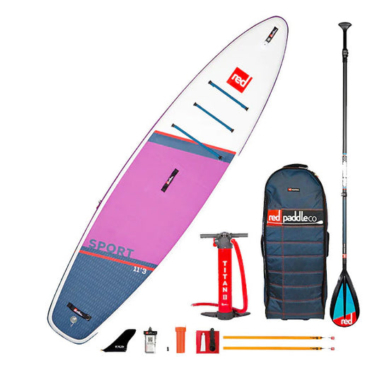 2021 Red Paddle Co 11'3" SE Sport RSS Inflatable SUP Package