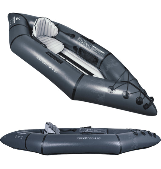 Aquaglide Backwoods Expedition 85 Inflatable Kayak - Under 12 lbs.