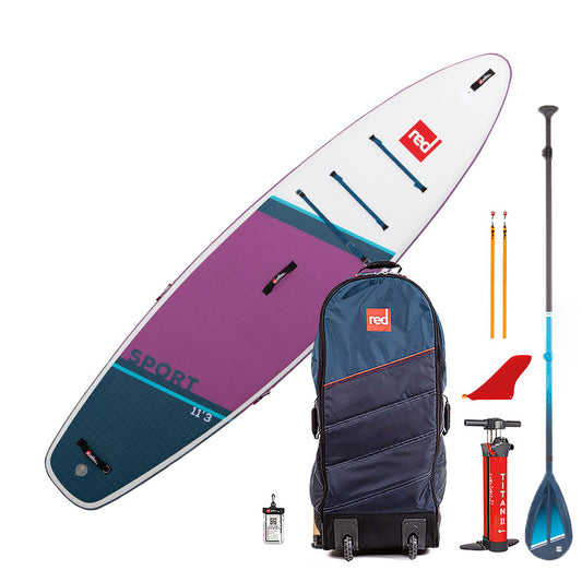 2022 Red Paddle Co 11'3" Sport SE RSS Inflatable SUP Package