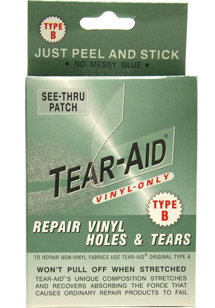 Tear-Aid Type B See-Through Patch Repair Kit for Inflatables