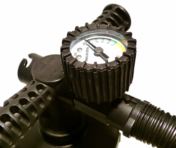 AirKayaks High-Pressure Double Action Hand Pump w/ Gauge