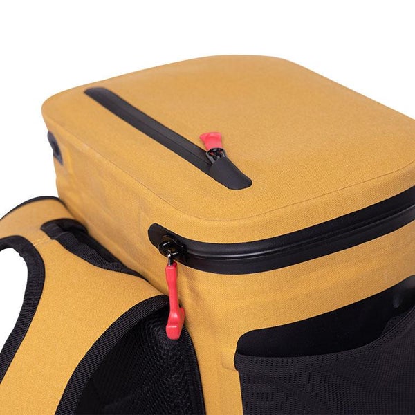 Red Original Insulated Coolbag Backpack, 15L- Mustard
